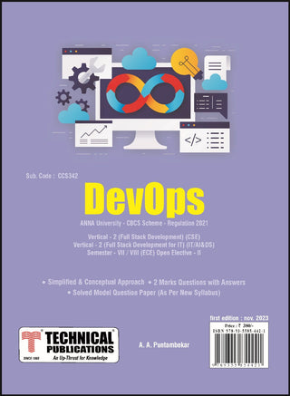DevOps  for BE Anna University R21CBCS  (V,VI,VII,VIII (Vertical II - CSE / IT / AI&DS - CCS342)) & (VII/VIII - ECE/Open Elective-II)