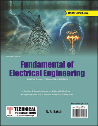 FUNDAMENTAL OF ELECTRICAL ENGINEERING K Scheme (II - Electrical - 312310)