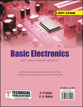 BASIC ELECTRONICS K Scheme (II - E&Tc/ECE/ELEX. - 312314)