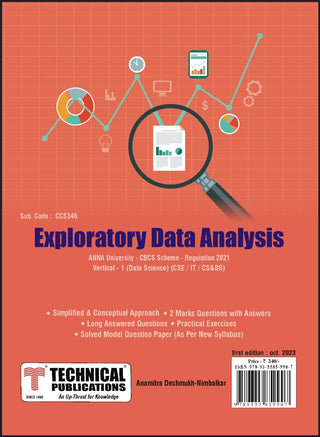 Exploratory Data Analysis  for BE Anna University R21CBCS (V,VI,VII,VIII(Vertical I - CSE / IT / CS&BS - CCS346))