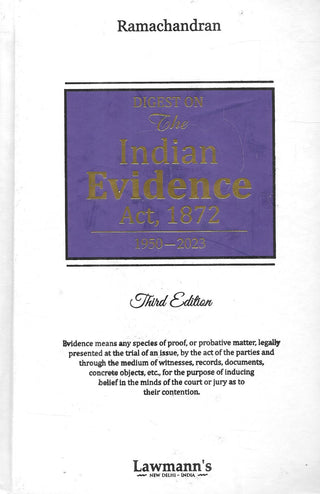 Digest on The Indian Evidence Act, 1872 (1950-2023)