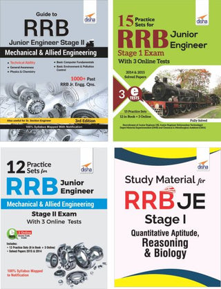 स्टेज II मेकॅनिकल आणि संलग्न अभियांत्रिकीसाठी RRB कनिष्ठ अभियंता अभ्यास पॅकेज