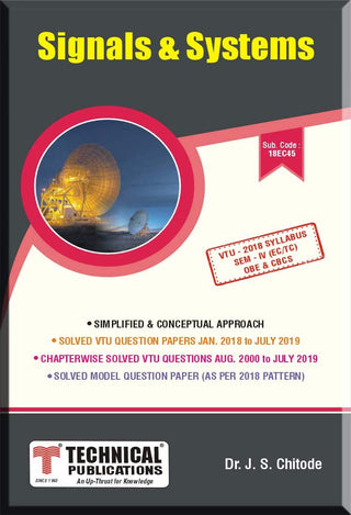 Signals & Systems for BE VTU  Course 18 OBE & CBCS (IV- ECE - 18EC45)