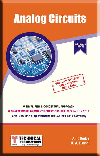 Analog Circuits  for BE VTU  Course 18 OBE & CBCS  (IV- ECE - 18EC42)