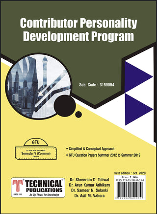 Contributor Personality Development Program for GTU 18 Course (V - Common - 3150004) &  20 Course (V - CSE(AI & ML) - 3150004)