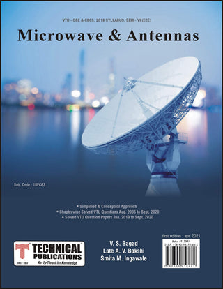 Microwave & Antennas for BE VTU  Course 18 OBE & CBCS (VI- ECE - 18EC63)