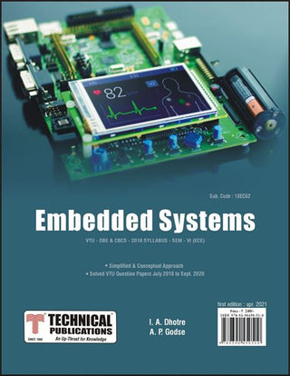 Embedded Systems for BE VTU  Course 18 OBE & CBCS (VI- ECE - 18EC62)