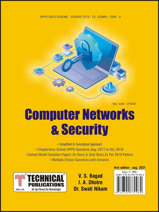 Computer Networks & Security for SPPU 19 Course (TE - SEM V - Comp.- 310244)