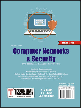 Computer Networks & Security for SPPU 19 Course (TE - SEM V - Comp.- 310244)