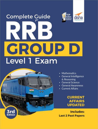 Complete Guide for RRB/ RRC Group D Level 1 Exam 3rd Edition