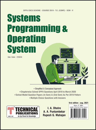 System Programming and Operating Systems for SPPU 19 Course (TE - SEM V - COMP. - 310243)