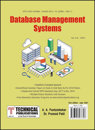 Database Management Systems for SPPU 19 Course (TE - SEM V - Comp/AI&DS - 310241)