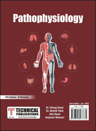 Pathophysiology for  B. PHARMACY  PCI SYLLABUS - 17  ( SEM II  - BP204T) - TEXTBOOK