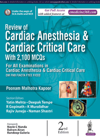 Review of Cardiac Anesthesia and Cardiac Critical Care with 2,100 MCQs