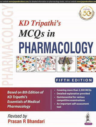 KD Tripathi’s MCQs in Pharmacology
