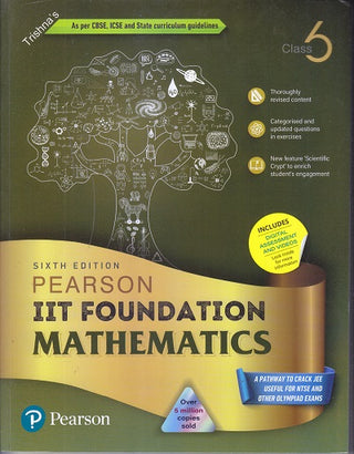 PEARSON IIT FOUNDATION MATHEMATICS 2024 CLASS-6