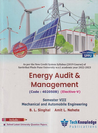 ENERGY AUDIT & MANAGEMENT (MECH/AUTO SEM 8) SPPU