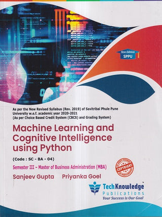 PYTHON (MBA SEM 3) वापरून मशीन लर्निंग आणि संज्ञानात्मक बुद्धिमत्ता