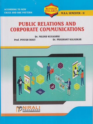 PUBLIC RELATIONS AND CORPORATE COMMUNICATIONS (M.B.A. – Semester – 2)