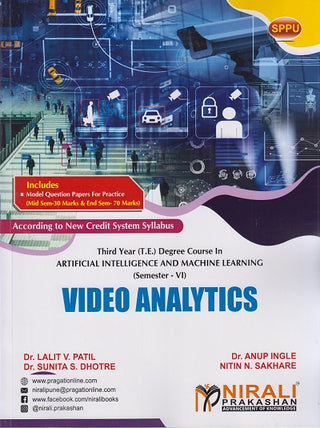 VIDEO ANALYTICS (Third Year Degree Course in Artificial Intelligence and Machine Learning (AIML) – Semester 6 – SPPU)