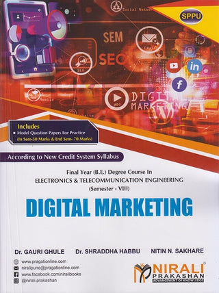 DIGITAL MARKETING (Final Year (B.E.) Degree Course In Electronics & Telecommunication Engineering Semester – 8 SPPU)