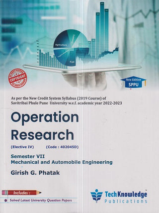 OPERATION RESEARCH (Mech/Auto Engg. Sem. 7) SPPU