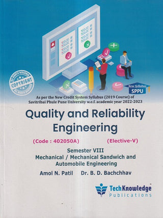 QUALITY AND RELIABILITY ENGINEERING (MECH/AUTO SEM 8) SPPU