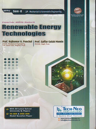 RENEWABLE ENERGY TECHNOLOGIES (MECH/AUTO SEM 8) SPPU