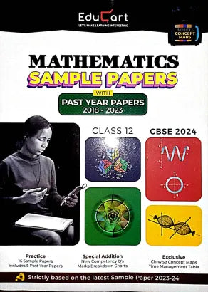 Sample Papers Mathematics Cbse12 With Past Year Papers{2018-2023}2024