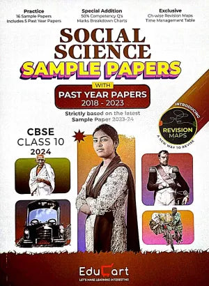 Sample Papers Social Science Cbse 10 With Past Year Papers{2018-2023}2024