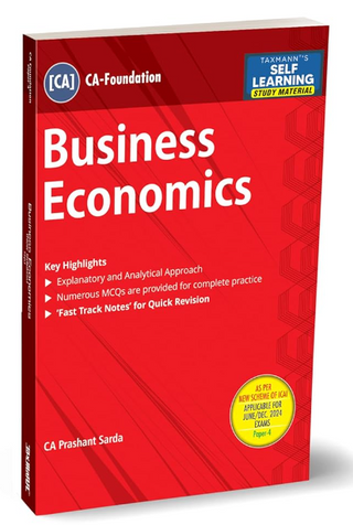 Taxmann's Business Economics (Paper 4 | Economics)