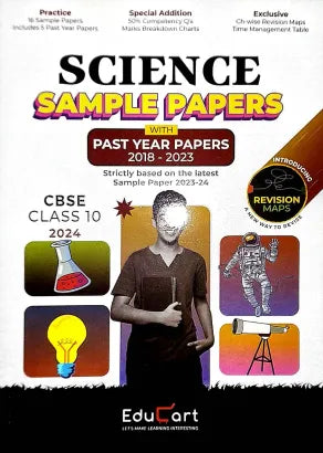 Sample Papers Science Cbse 10 With Past Year Papers{20182023}2024