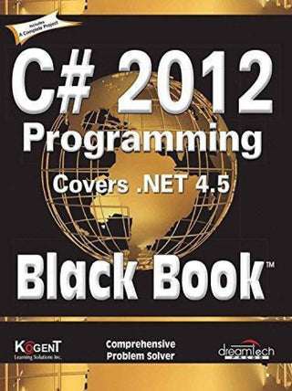 C# 2012 Programming Black Book Covers .NET 4.5
