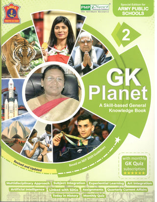 GK Planet for Class 2 Army Edition (2023-24)