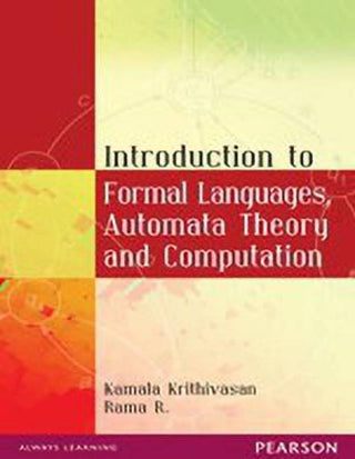 Introduction to Formal Languages, Automata Theory and
Computation