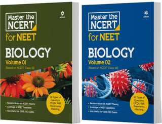Master the NCERT for NEET Biology Volume 01 and 02