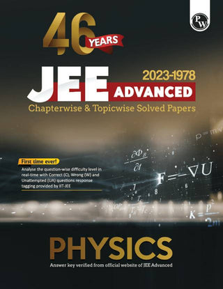 46 Years Physics Chapterwise and Topicwise Solved Papers PYQ of JEE Advanced 1978 to 2023
