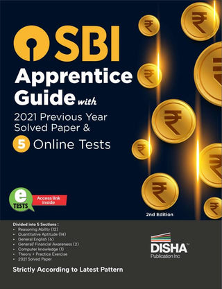 SBI Apprentice Guide with 2021 Previous Year Solved Paper & 5 Online Tests 2nd
