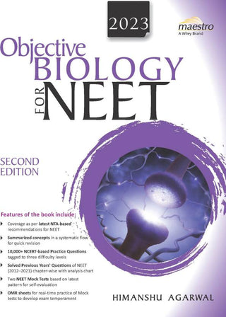 Wiley's Objective Biology for NEET, 2ed, 2023
