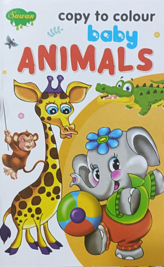 Copy TO Colour Baby ANIMALS