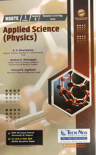 Applied Science (Physics) : Sem-2 (Mechanical & Civil Engineering)