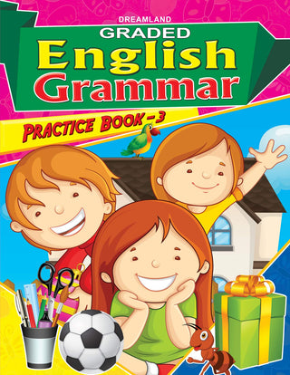 Graded English Grammar Practice Book-3