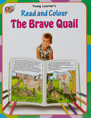 Read And Colour The Brave Quail