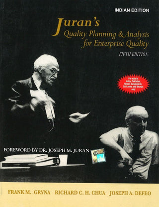 Juran's Qulity Planning & Analysis For Enterprise Quality