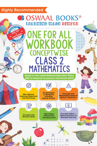 One For All Workbook Concept Wise Class 2 Mathematics