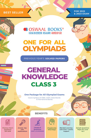 One For All Olympiad General Knowledge Class 3
