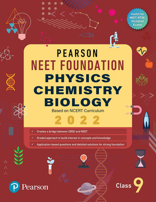 नीट फाउंडेशन भौतिकशास्त्र रसायनशास्त्र जीवशास्त्र NCERT अभ्यासक्रम 2022 इयत्ता 9 वर आधारित