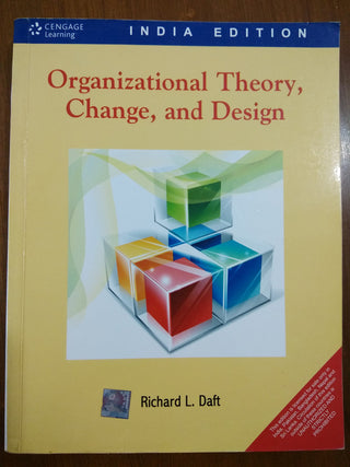 Organizational Theory, Change, And Design