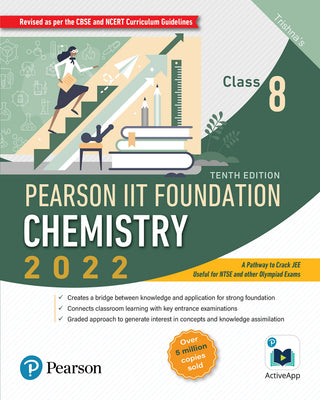 Pearson Iit Foundation Chemistry Tenth Edition 2022 Class 8