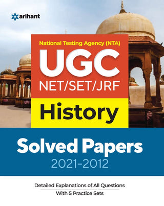 UGC NET/SET/JRF History Solved Papers (2021-2012)